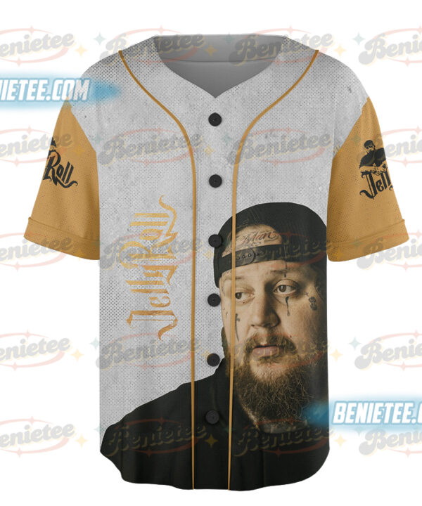 Alternative view of Jelly Roll Shirt, Jelly Roll I Am Not Okay Shirt, Jelly Roll Tour 2025 Baseball Jersey, Jelly Roll Merch Shirt, Country Music Shirt, Jelly Roll F