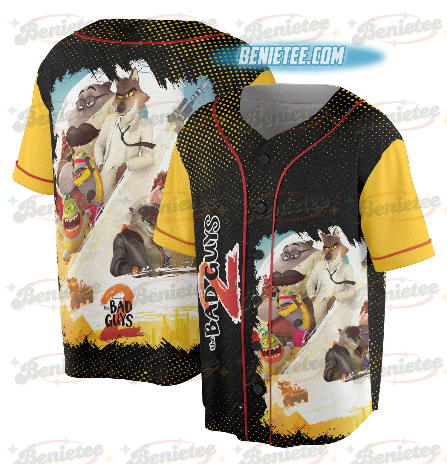 The Bad Guys 2 Baseball Jersey