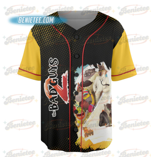 Alternative view of The Bad Guys 2 Baseball Jersey