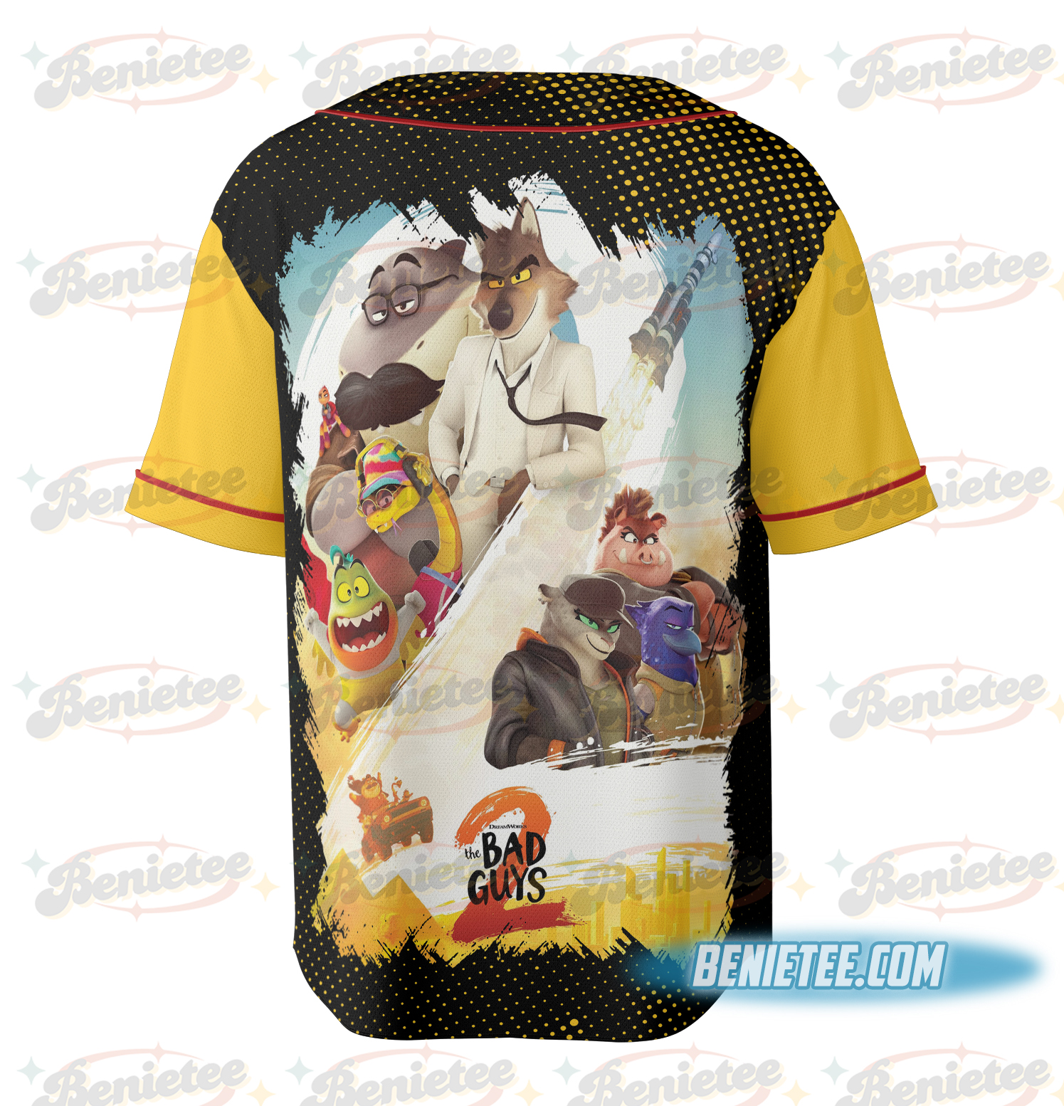 The Bad Guys 2 Baseball Jersey - Image 4