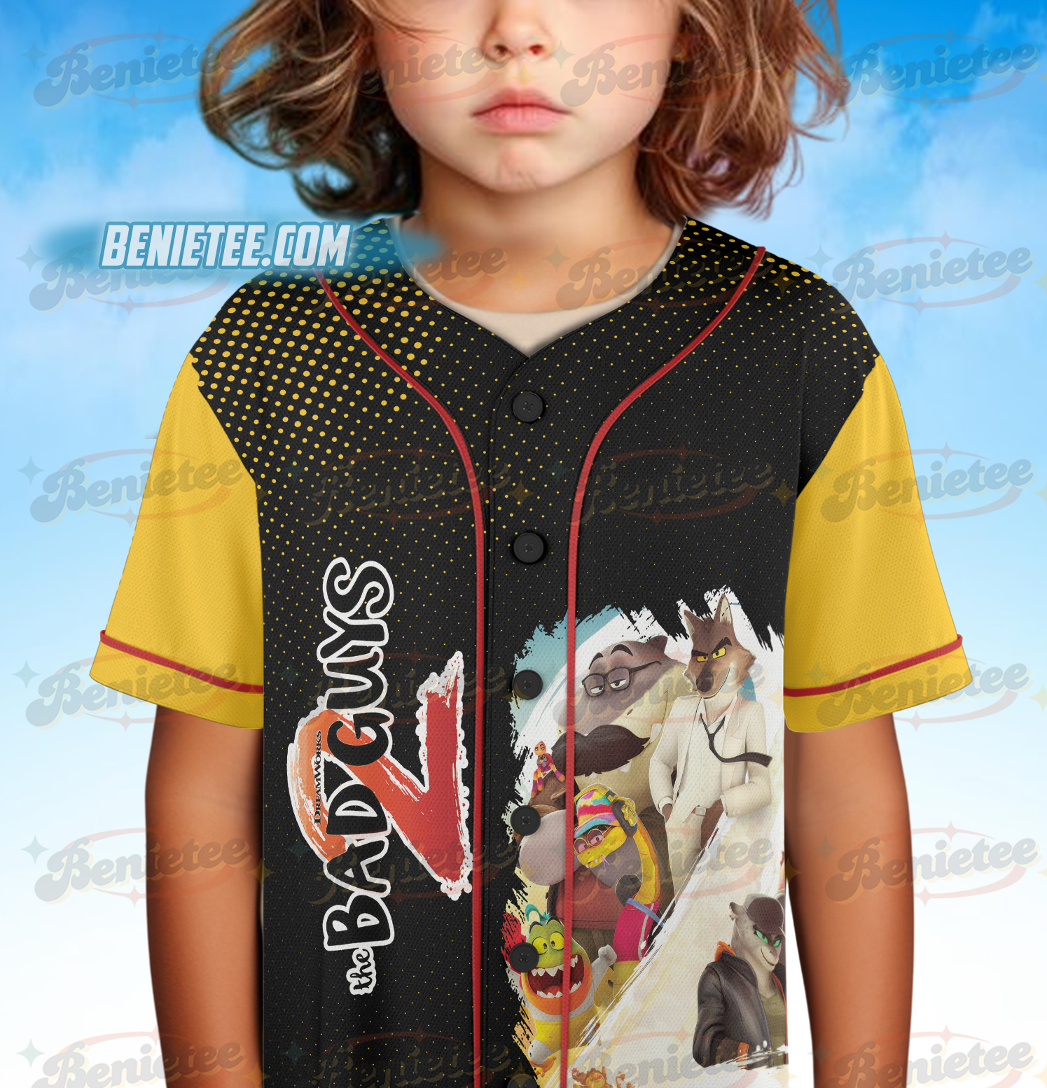 The Bad Guys 2 Baseball Jersey - Image 5