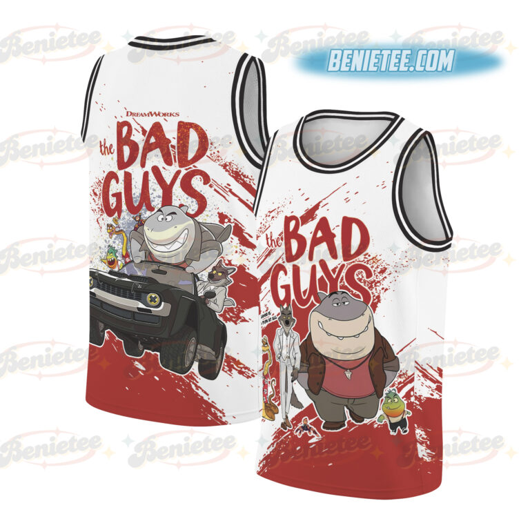 The Bad Guys Basketball Jersey