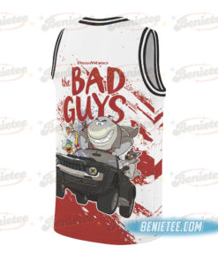 Alternative view of The Bad Guys Basketball Jersey