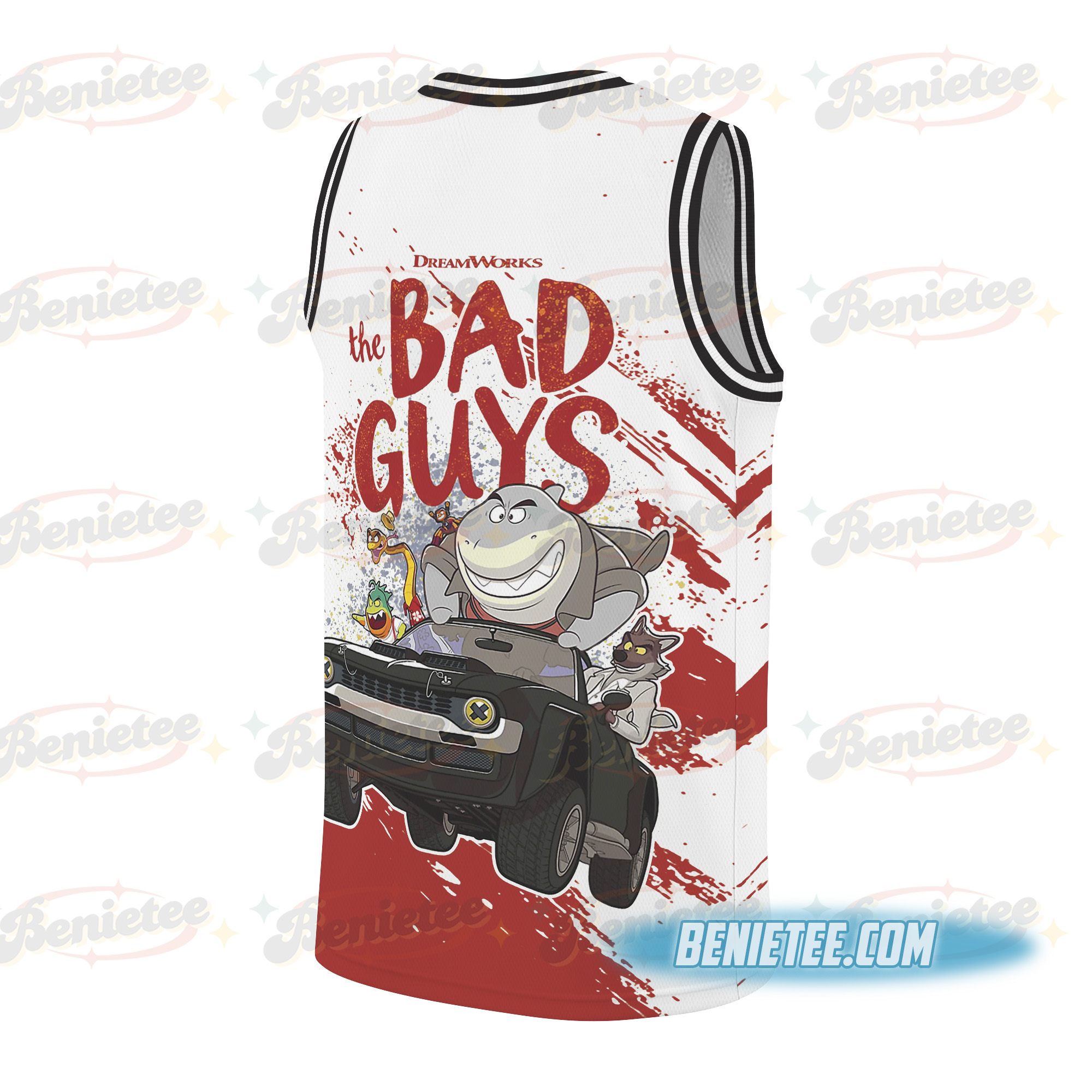 The Bad Guys Basketball Jersey - Image 2