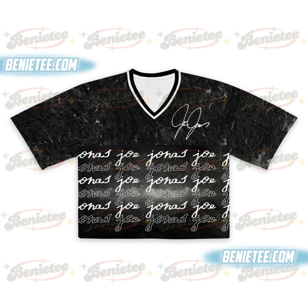 20th Anniversary Of Jonas Croptop Football Jersey, Living The Dream Tour 2025 Shirt, Jonas Fan Merchandise Shirt, Jonas Tour Gift For Fan - Image 3