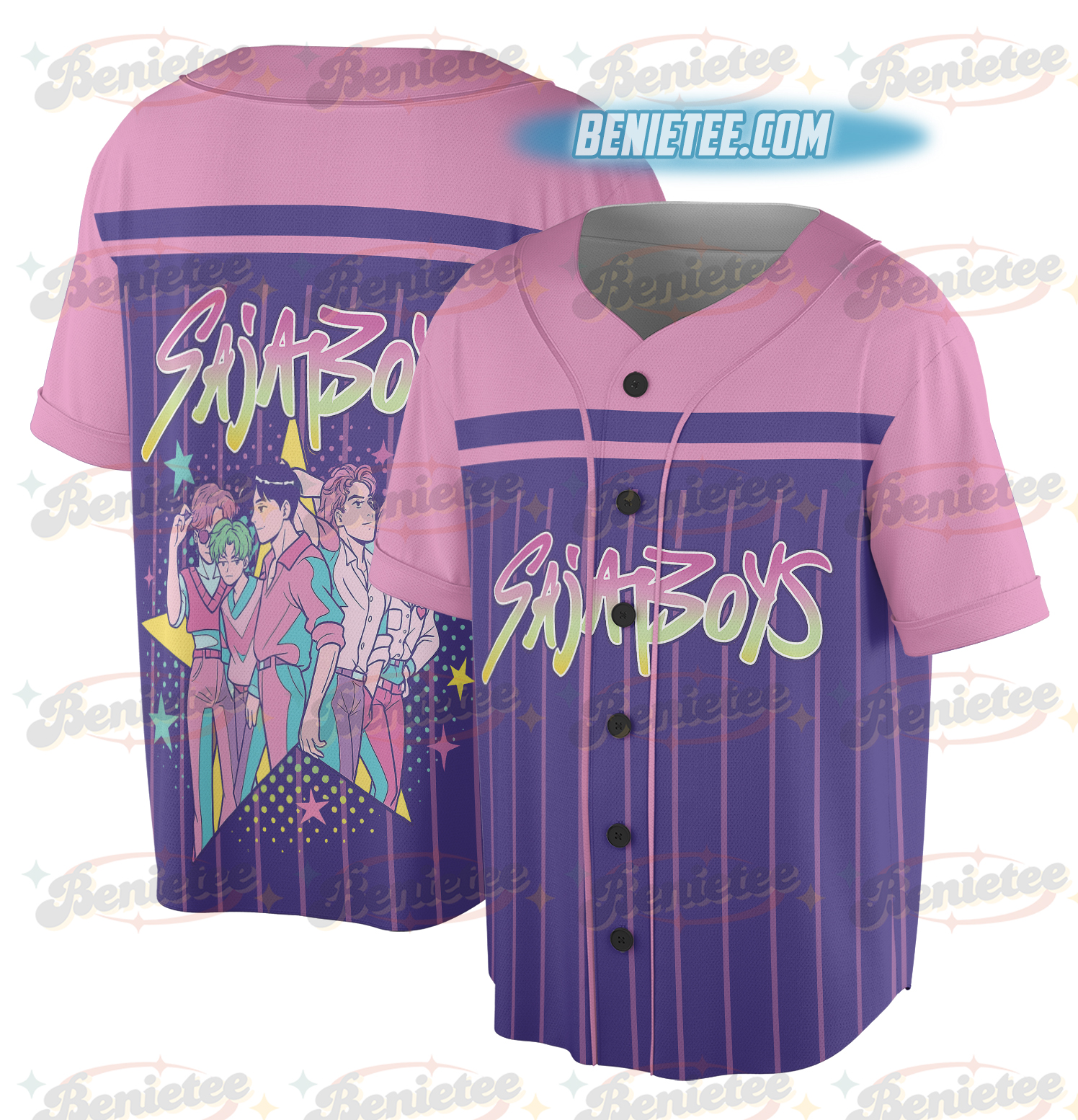 Saja Boys Kpop Demon Hunters Baseball Jersey