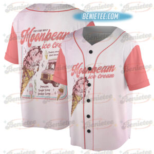 Moonbeam Ice Cream Baseball Jersey, America Concert Tour Jersey, Mr Electric 2025 Concert Jersey