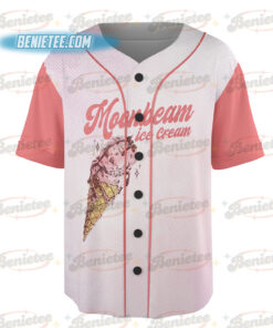 Alternative view of Moonbeam Ice Cream Baseball Jersey, America Concert Tour Jersey, Mr Electric 2025 Concert Jersey