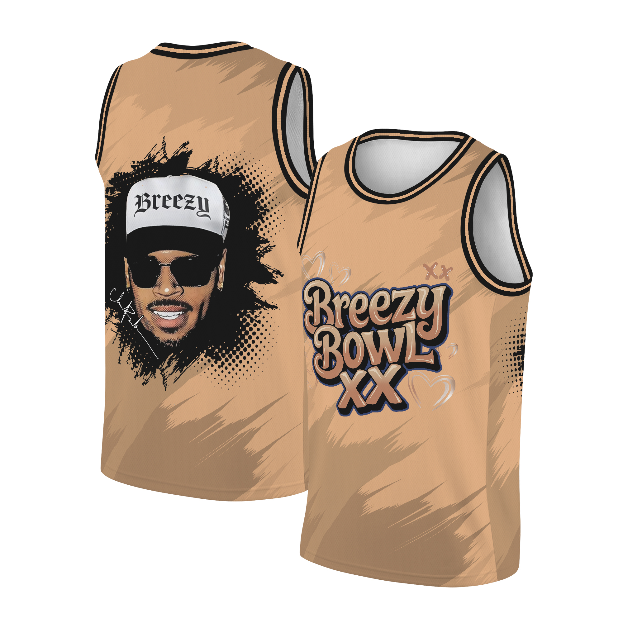 Chris Brown Basketball Jersey