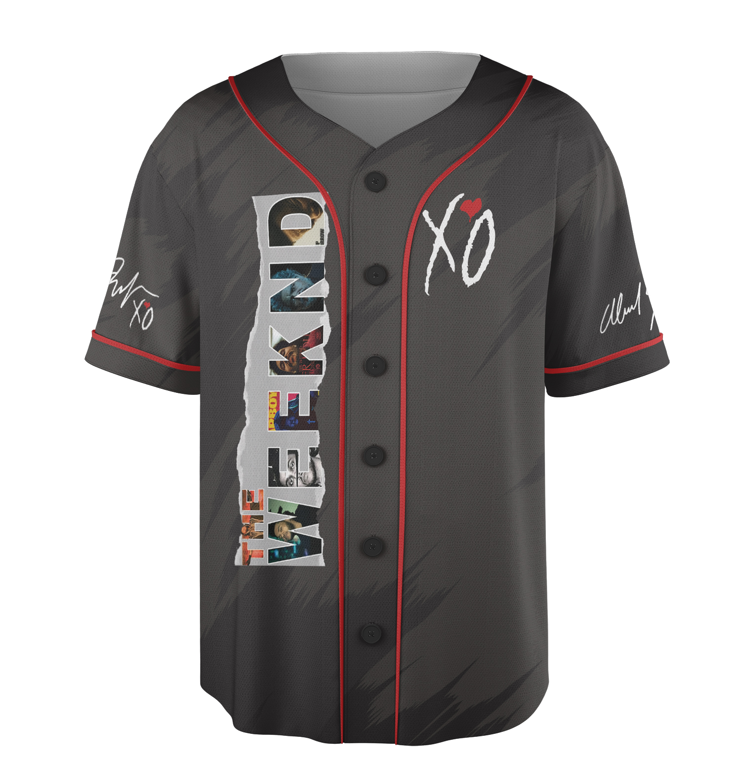 The Weeknd All Album Baseball Jersey, After Hours Til Dawn Jersey, The Weeknd With Playboy Carti - Image 2