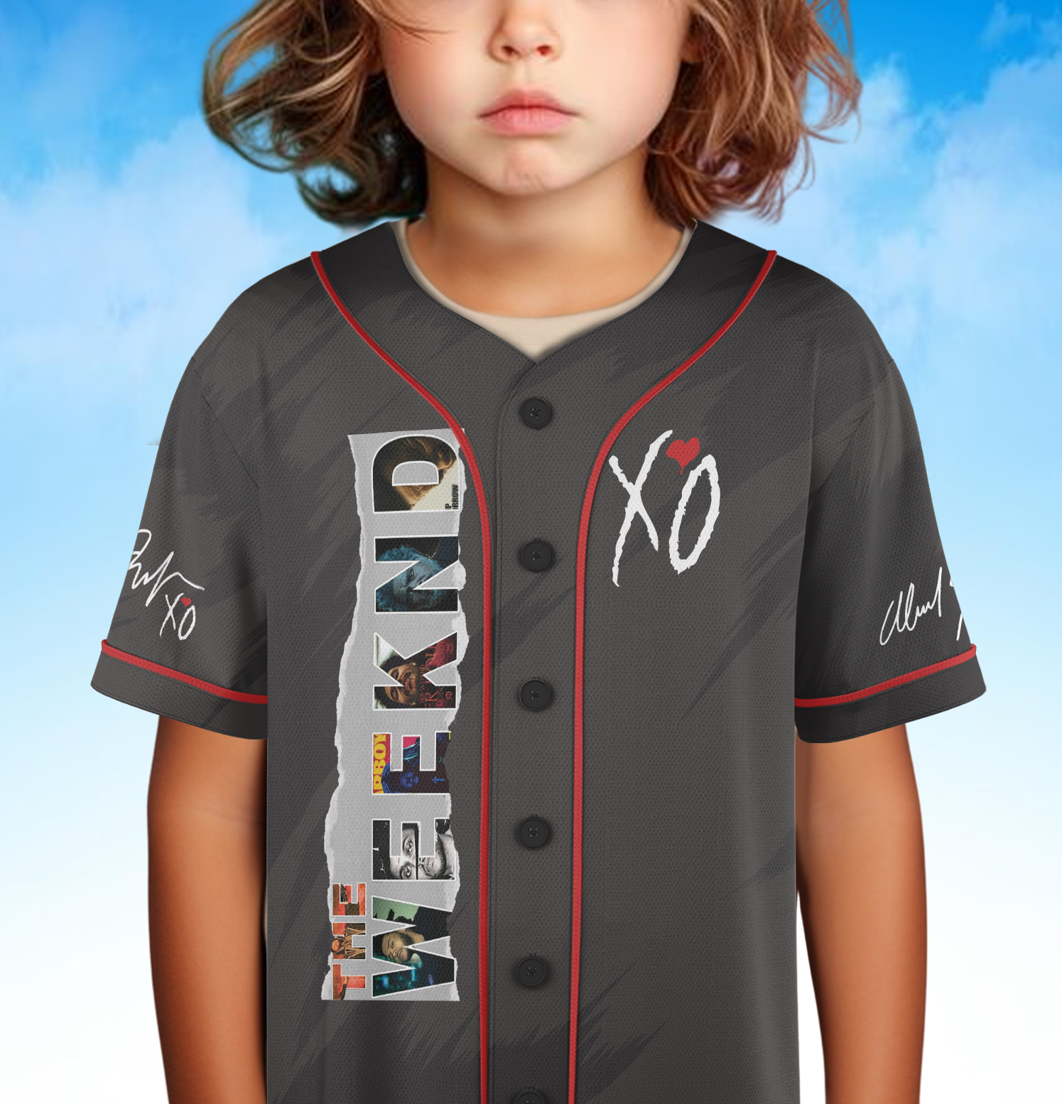 The Weeknd All Album Baseball Jersey, After Hours Til Dawn Jersey, The Weeknd With Playboy Carti - Image 5