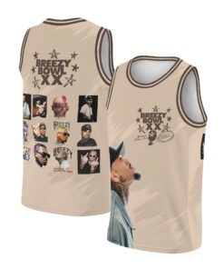 Chris Brown Breezy Bowl Tour 2025 Basketball Jersey