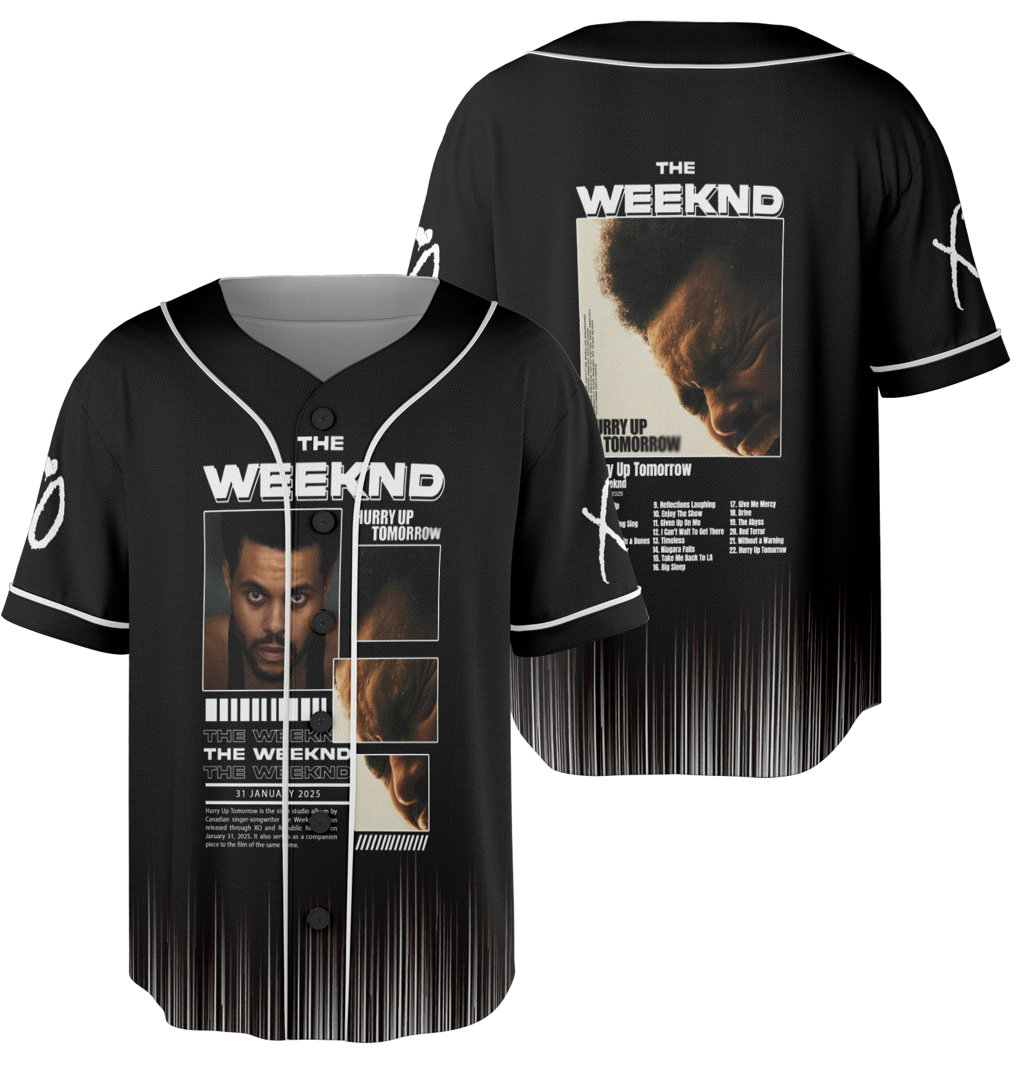 The Weeknd Baseball Jersey - Image 3