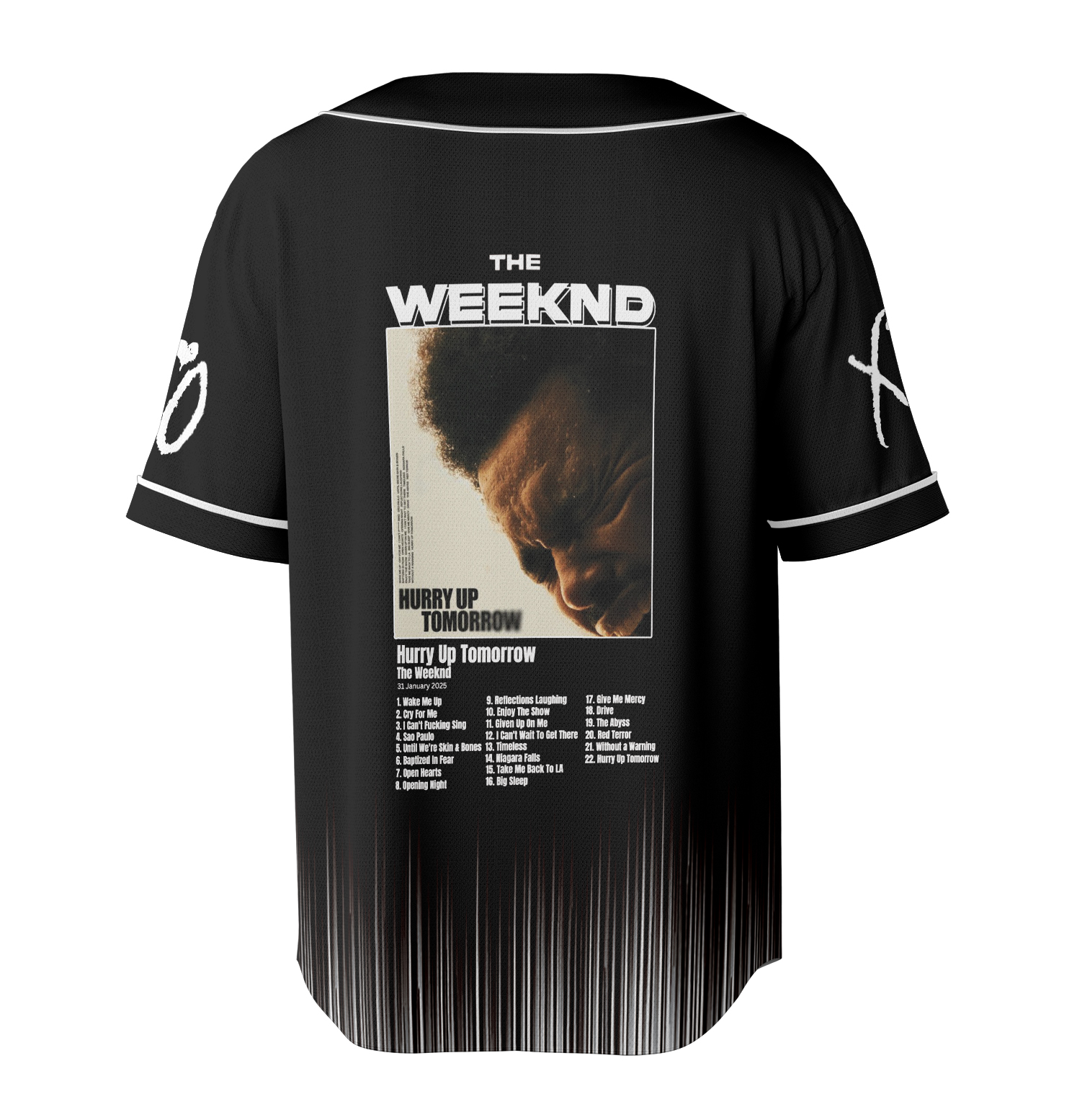 The Weeknd Baseball Jersey - Image 4
