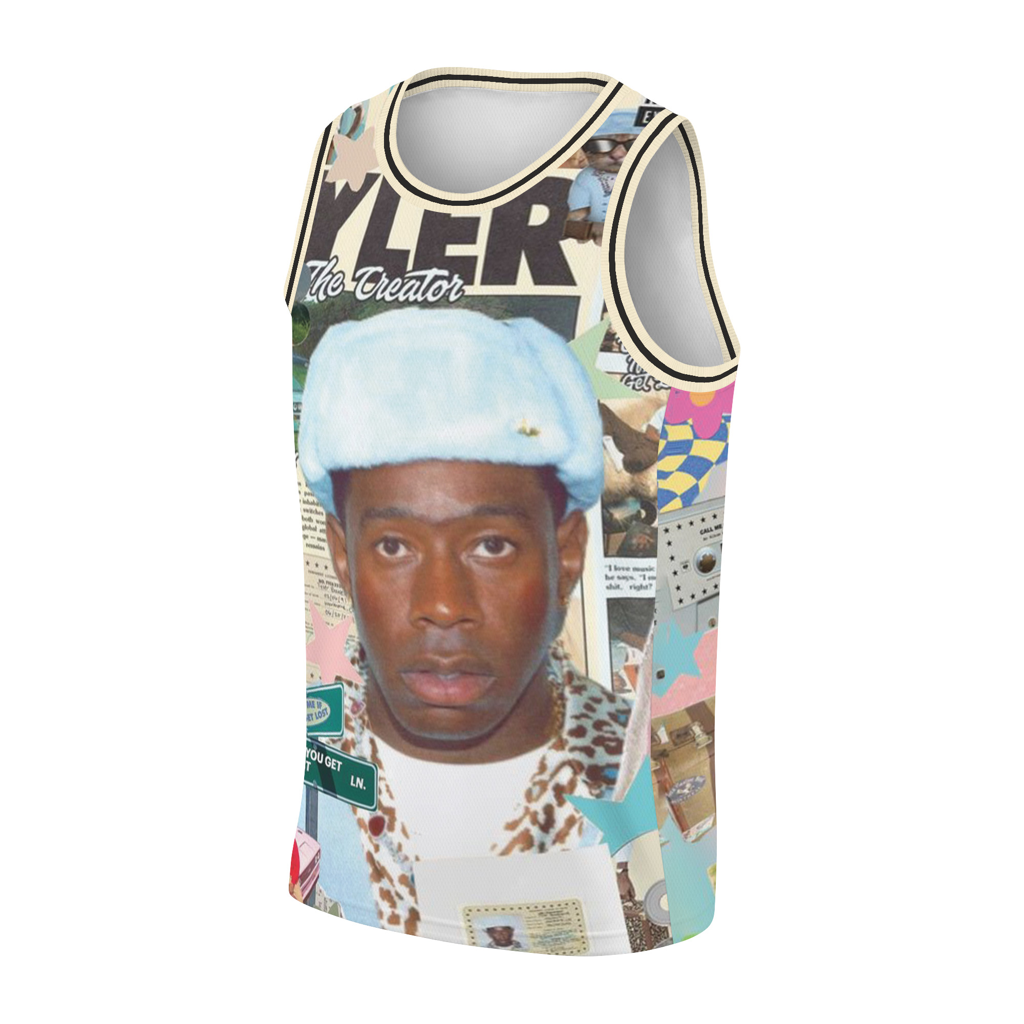 Chromakopia Basketball Jersey, Tyler The Creator Tour Merch Concert Tee - Image 3