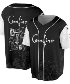 Coraline Doll Baseball Jersey