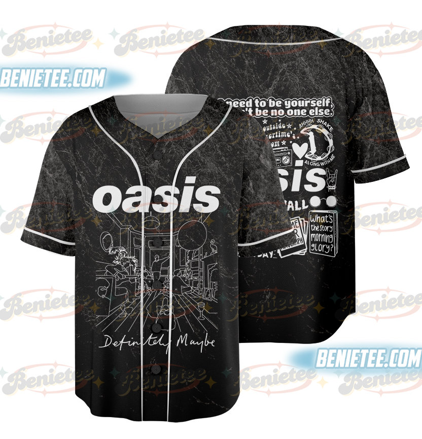 90s Oasis Band Baseball Jersey, Music Icon T-shirt, Oasis Music Fan Gift, Retro Style