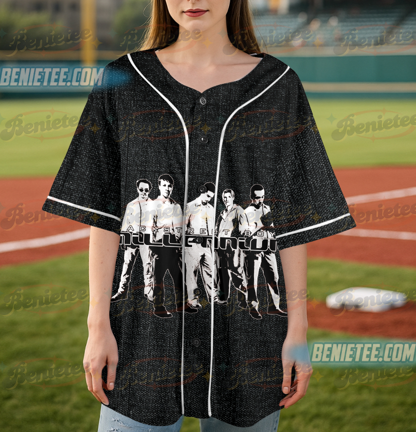 Vintage Back Street Baseball Jersey, Pop Music Bring Memory Back Street Baby Tee, Backstreet Boy Band Tee - Image 3