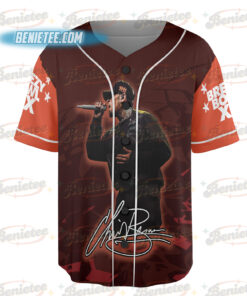 Alternative view of Breezy Bowl Tour XX Shirt, Chris Brown Breezy Bowl Baseball Jersey, Personalized Breezy Bowl XX 2025 Jersey