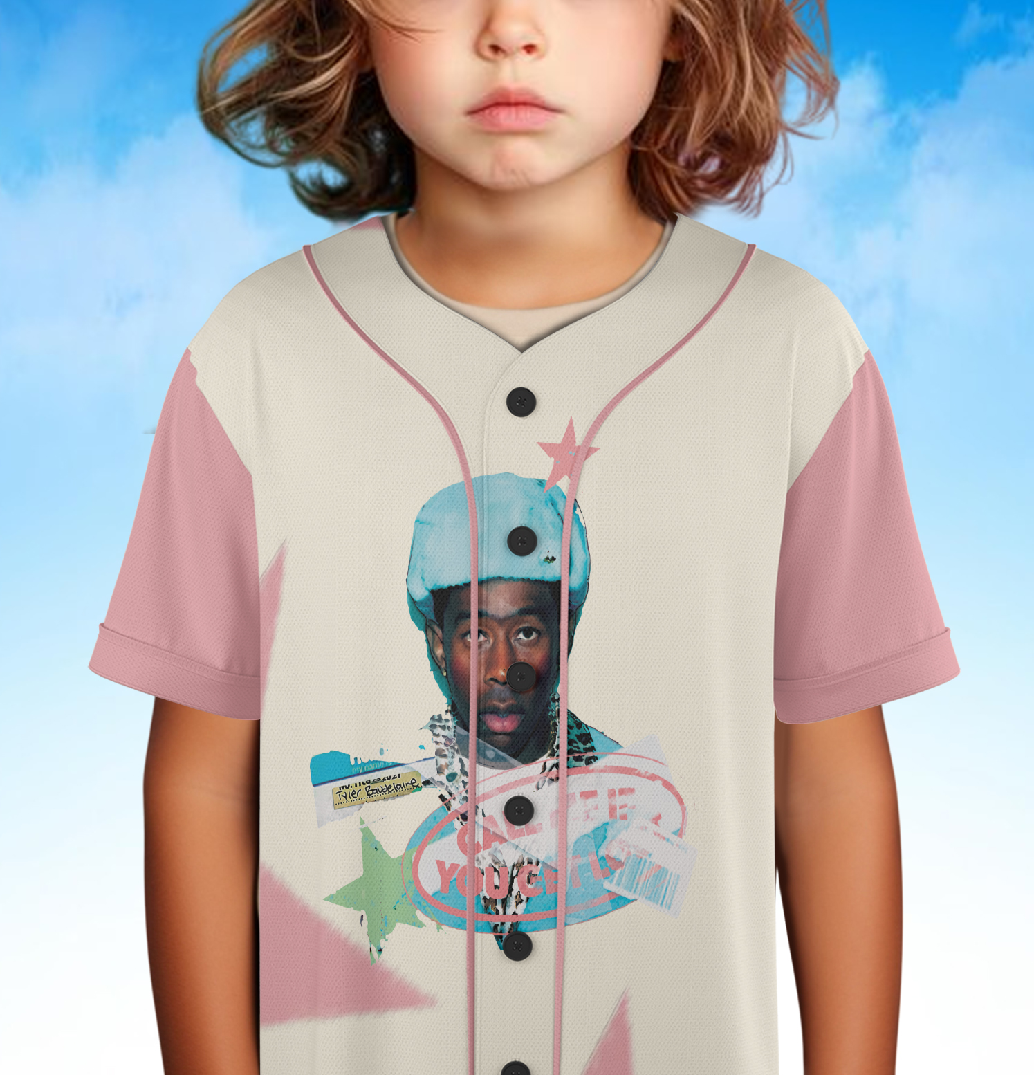 Vintage Tylerr The Creator Baseball Jersey - Image 5