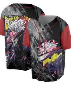 Dandadan Anime Baseball Jersey, Gift for Him, Aesthetic Anime, Anime Sweatshirt, Manga Anime Shirt, Anime Otaku Shirt