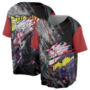 Dandadan Anime Baseball Jersey, Gift for Him, Aesthetic Anime, Anime Sweatshirt, Manga Anime Shirt, Anime Otaku Shirt