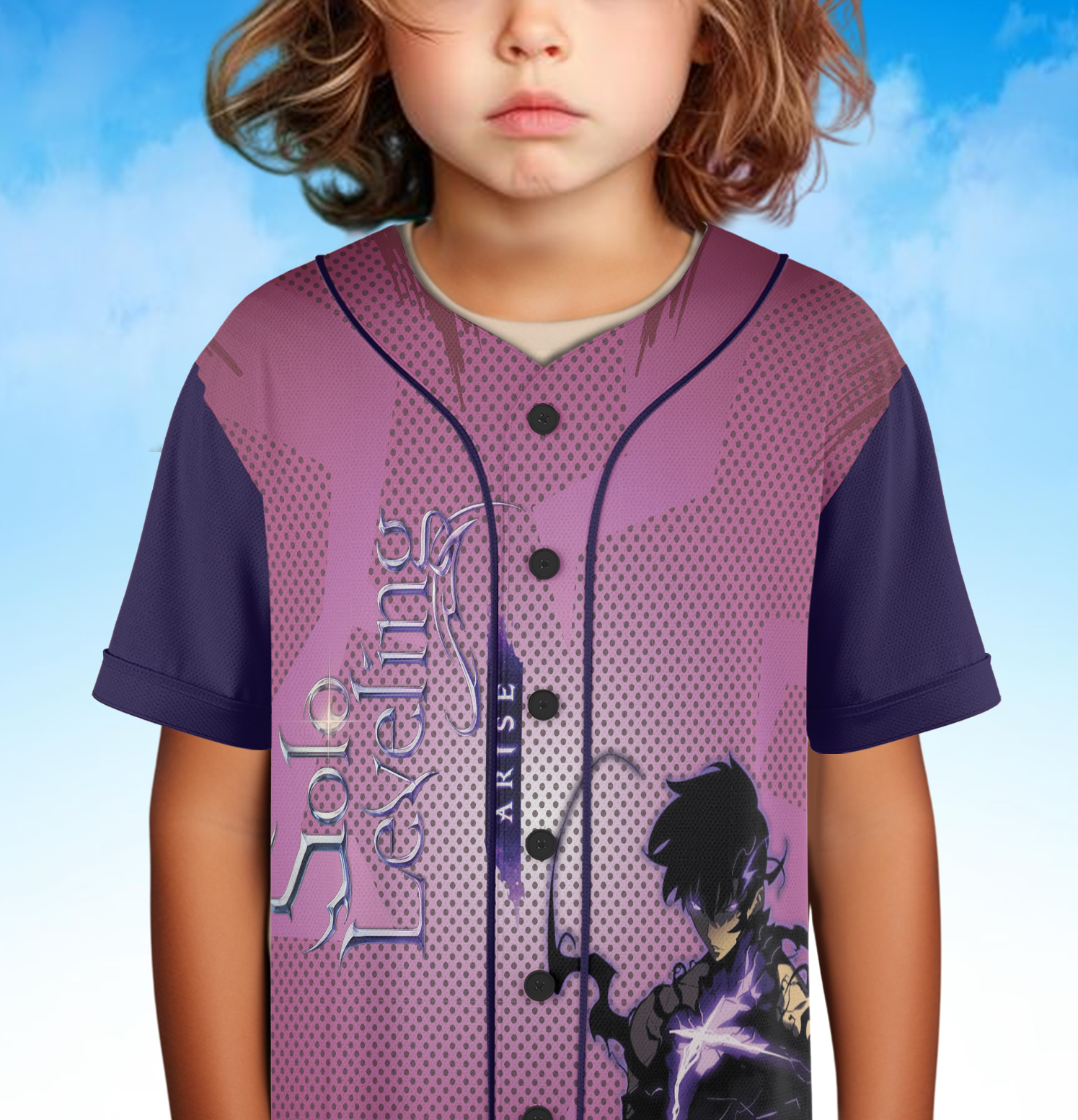Solo Leveling Baseball Jersey, Seong Anime Jersey - Image 5