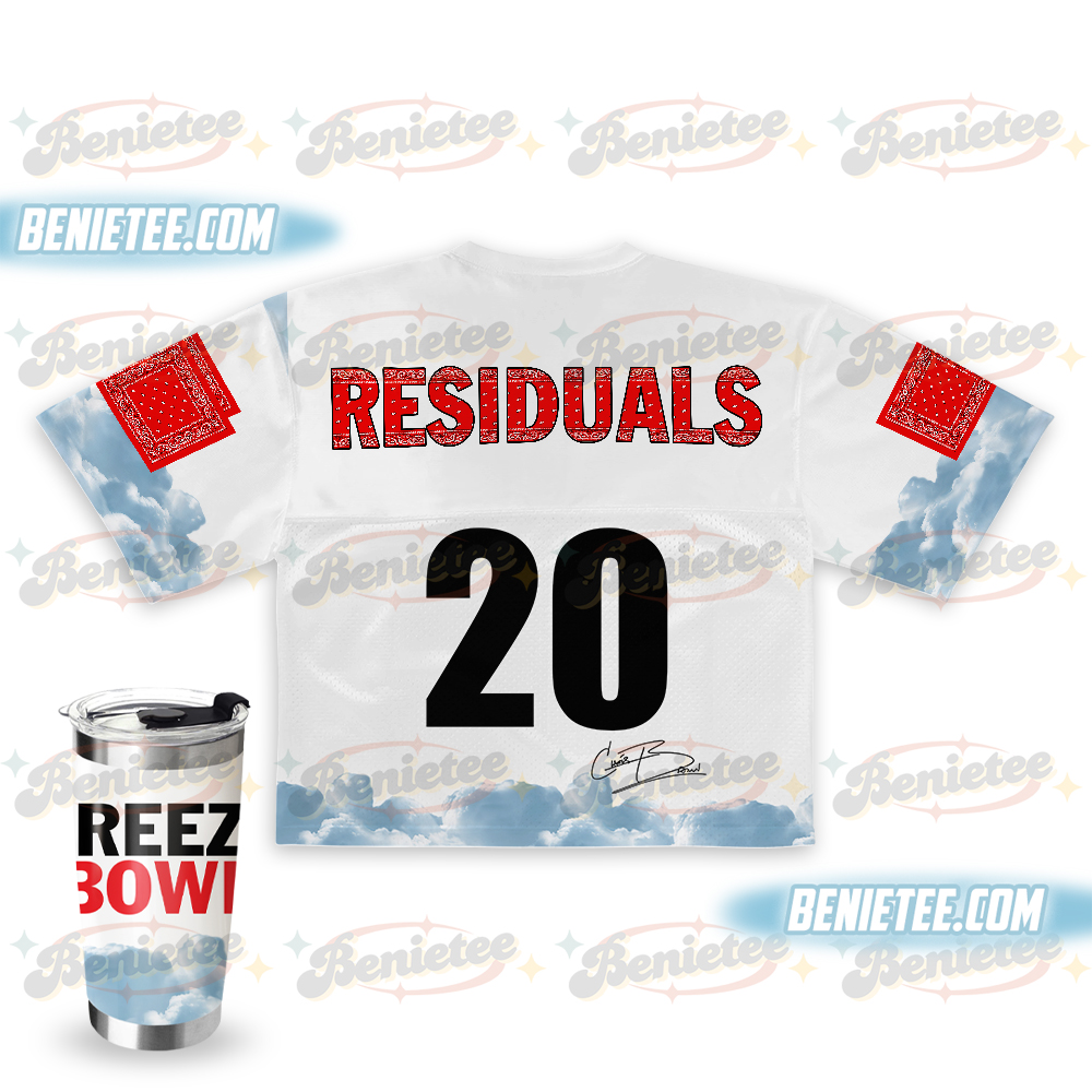 Personalized Chris Brown Football Jersey And Tumbler Set, Concert outfit, Chris Breezy Breezy Bowl Shirt - Image 3