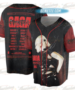 Lady Gaga Baseball Jersey, Mayhem Album Tour Streetwear Style