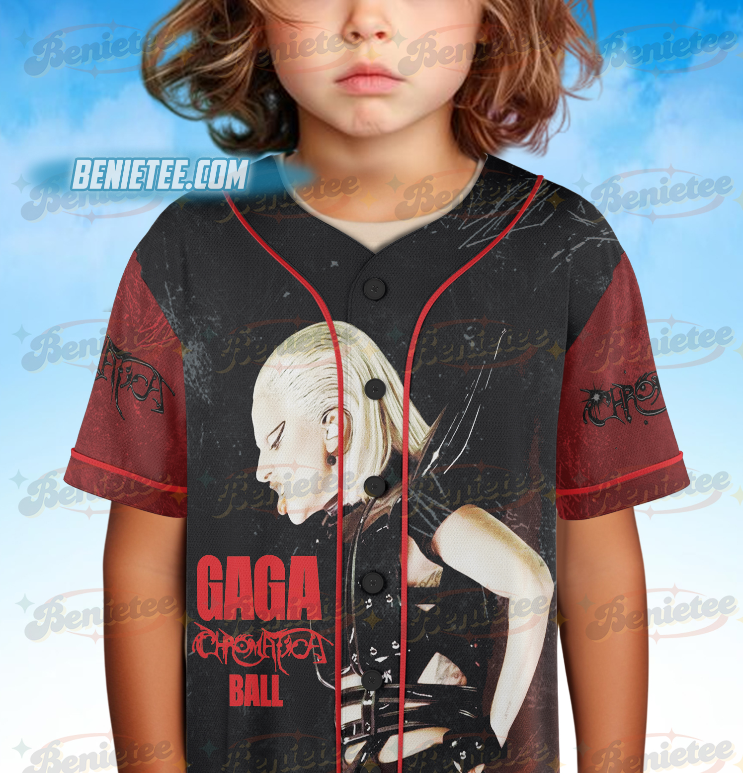 Lady Gaga Baseball Jersey, Mayhem Album Tour Streetwear Style - Image 5