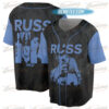 Russ Wild Tour Baseball Jersey, Into the Wild Tour Tee with Cash Stack, Music Festival Apparel, Russ 2025 Concert Tee