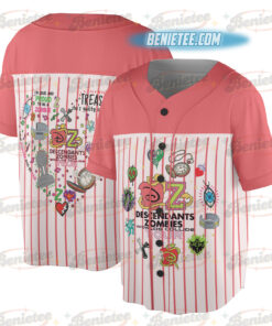 Vintage Descendants Zombies World Tour Baseball Jersey, The Rise Of Red Group Jersey, Descendants Concert, Summer Music Festival 2025 Trip
