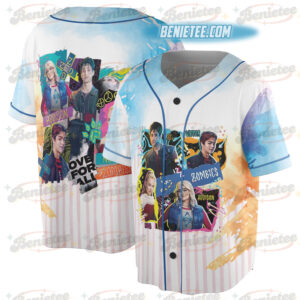 The Rise Of Red Jersey, Descendants Concert Baseball Jersey, Summer Music Festival 2025 Trip