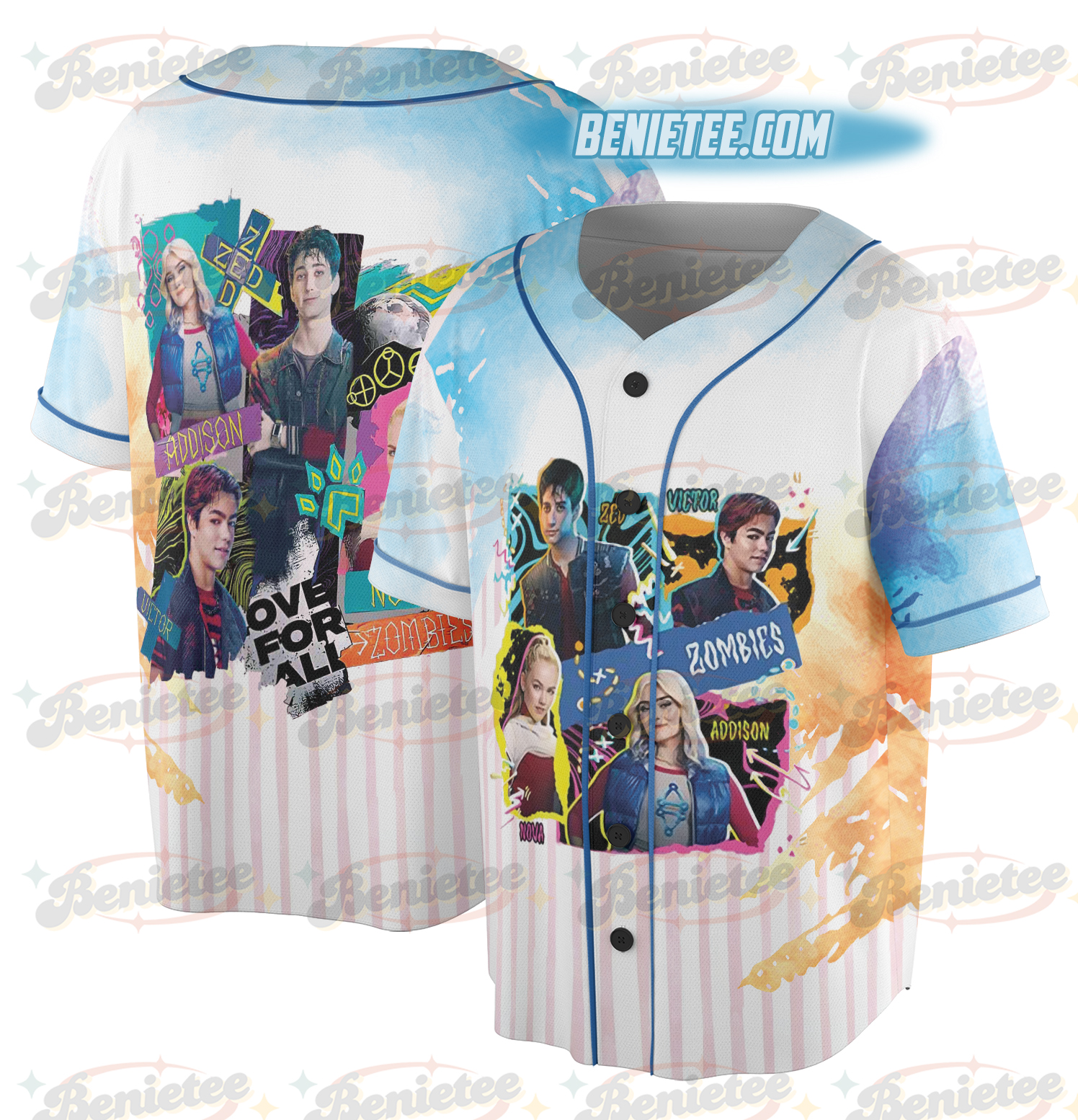 The Rise Of Red Jersey, Descendants Concert Baseball Jersey, Summer Music Festival 2025 Trip