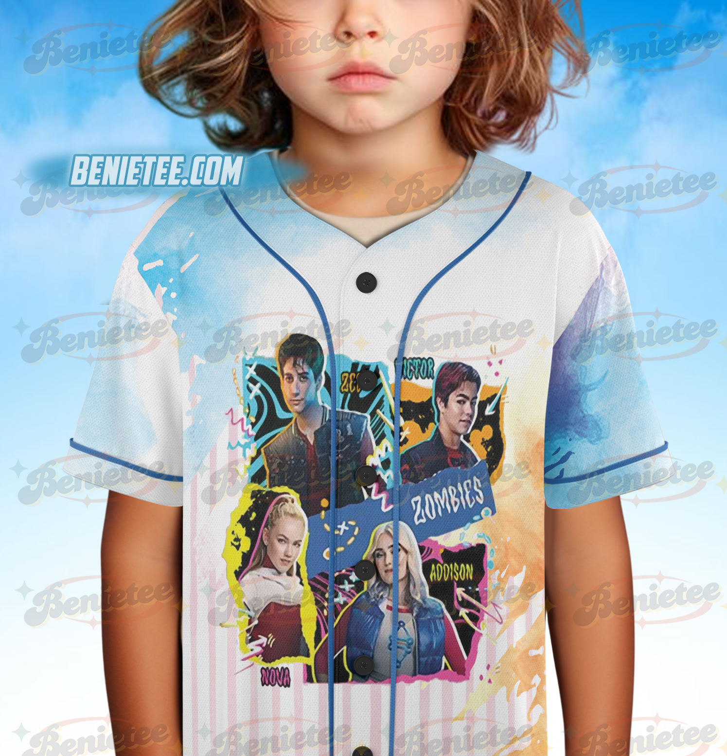 The Rise Of Red Jersey, Descendants Concert Baseball Jersey, Summer Music Festival 2025 Trip - Image 5