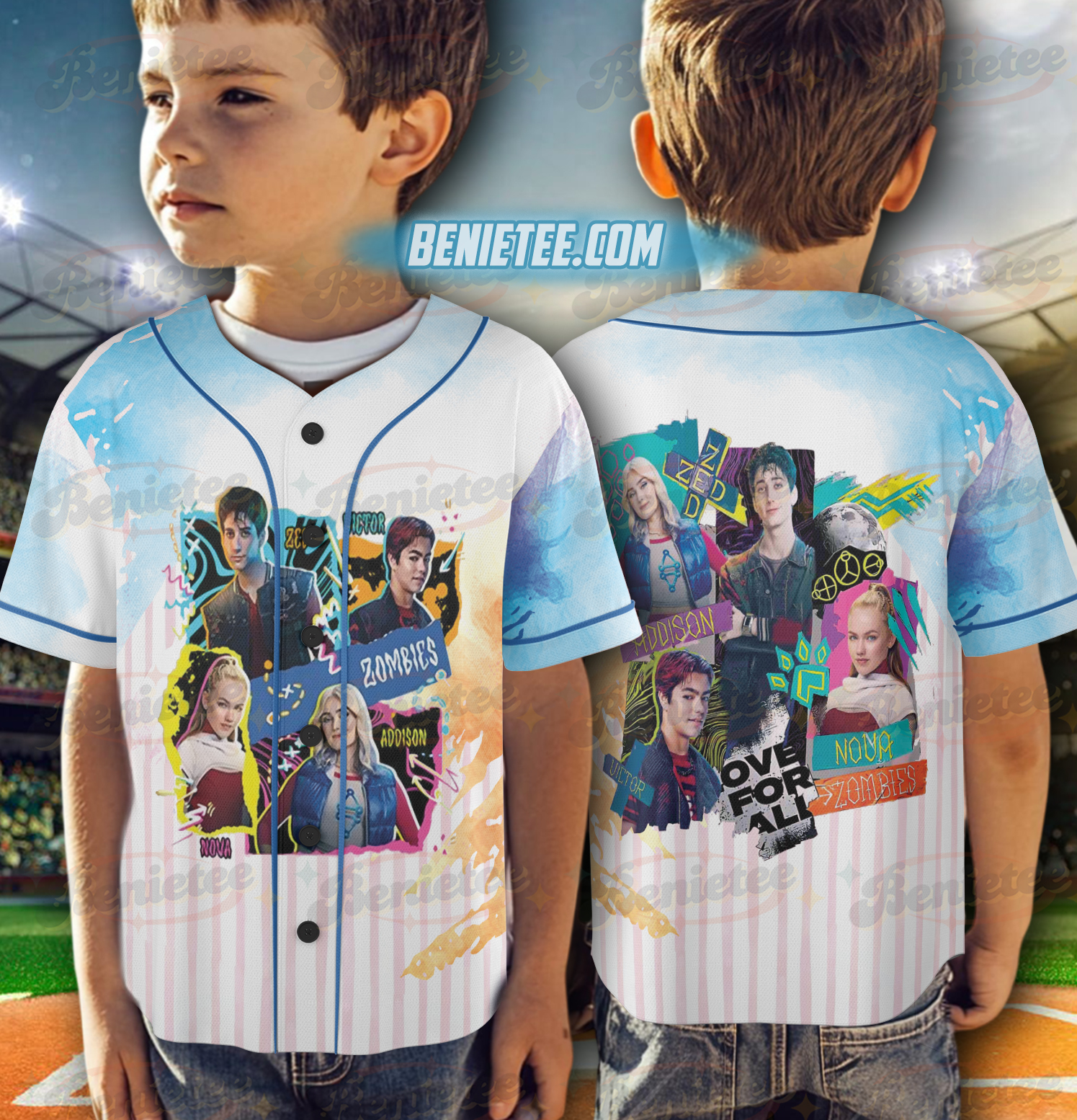 The Rise Of Red Jersey, Descendants Concert Baseball Jersey, Summer Music Festival 2025 Trip - Image 6