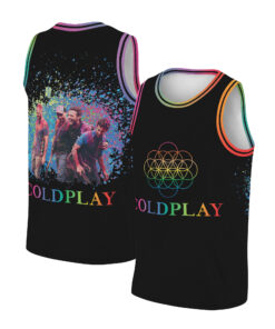 Coldplay Viva La Vida Tour 2025 Basketball Jersey