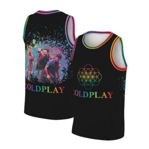Coldplay Viva La Vida Tour 2025 Basketball Jersey