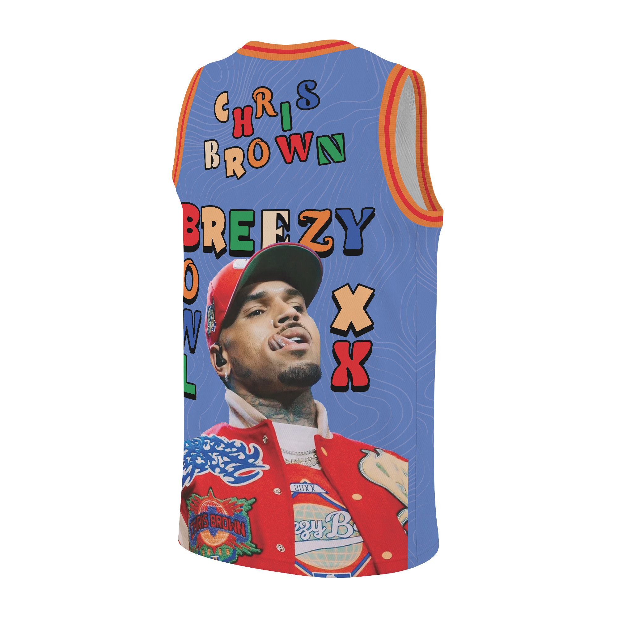 Chris Brown Basketball Jersey - Image 3