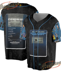 Vintage Billie Eilish Jersey, Inspired by Hit Me Hard and Soft Album