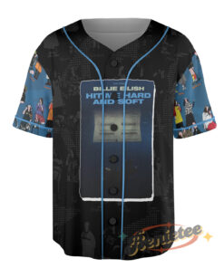 Alternative view of Vintage Billie Eilish Jersey, Inspired by Hit Me Hard and Soft Album