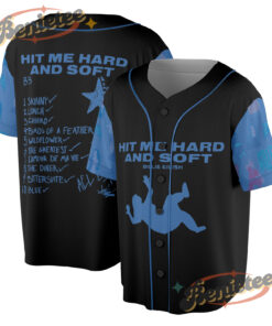 Vintage Billie Eilish Jersey, Inspired by Hit Me Hard and Soft Album