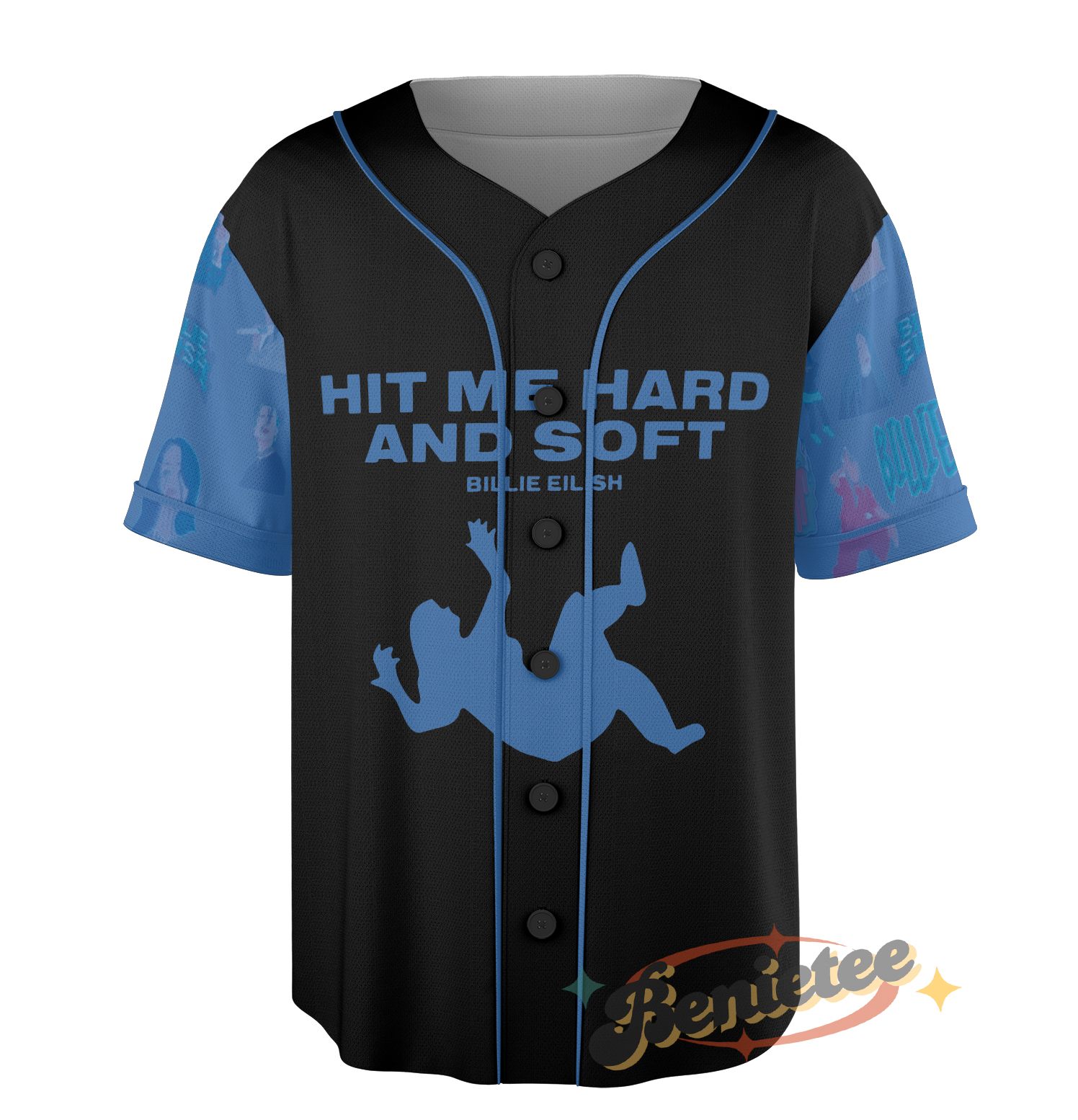 Vintage Billie Eilish Jersey, Inspired by Hit Me Hard and Soft Album - Image 2