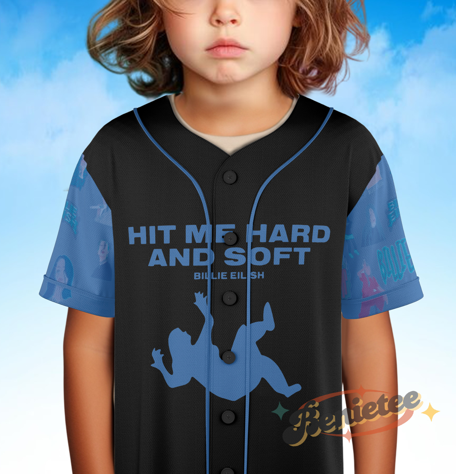 Vintage Billie Eilish Jersey, Inspired by Hit Me Hard and Soft Album - Image 5