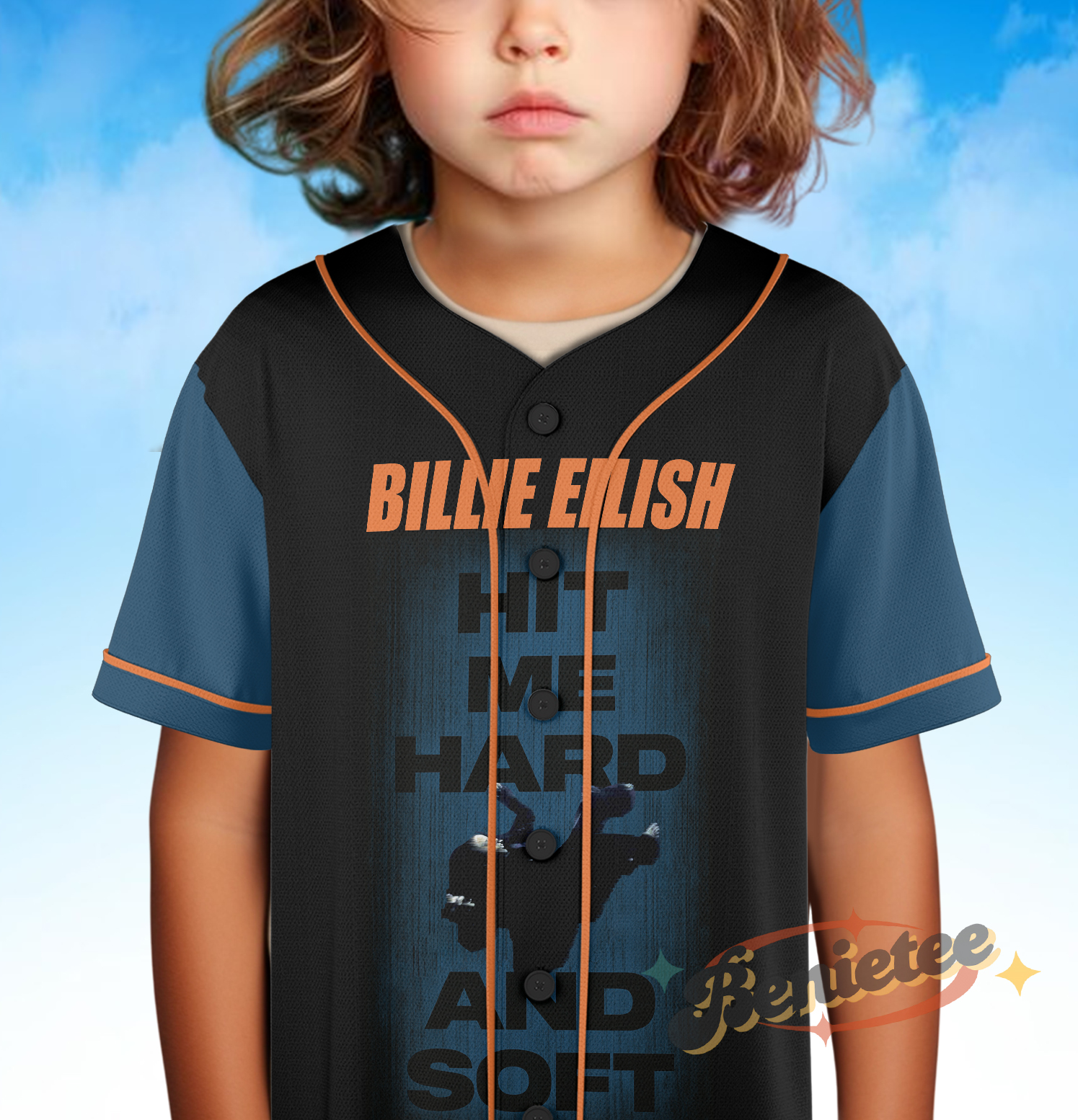 Billie Hit Me Hard And Soft The Tour Baseball Jersey - Image 5