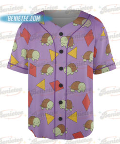 Alternative view of K-pop Demon Hunters Zoey Turtle Baseball Jersey, Kpop Merch Gift Zoey Satin Jersey