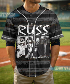 Alternative view of Music Festival Apparel Jersey, Russ 2025 Concert Baseball Jersey