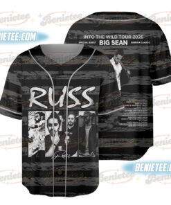 Music Festival Apparel Jersey, Russ 2025 Concert Baseball Jersey