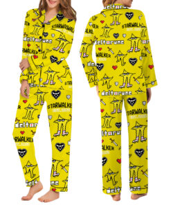 Starwalker Deltarune Game Pajamas Set Long, Starwalker It’s TV Time Meme Tee, DTG Video Game, Unisex Gamer Matching Gift Shirt