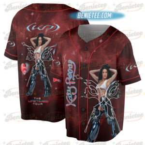 Katy Perry Concert Jersey, Retro 90s Style Fan Merch Jersey